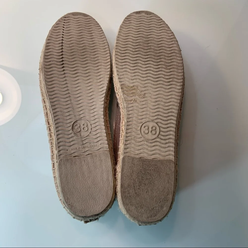 Patricia Green Canvas Embroidered Call Me Graphic Espadrilles